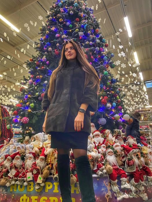 Норковая шуба Antonio Didone Italia