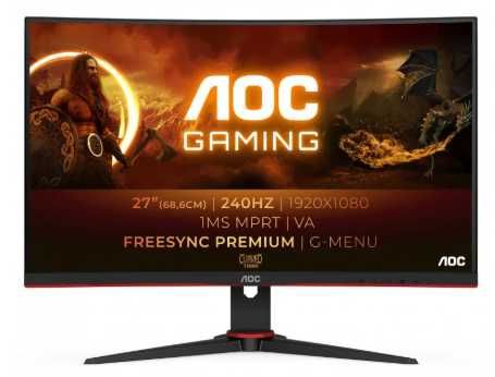 Monitor AOC C27G2ZE/BK 27" LED FullHD 240Hz (Como Novo)