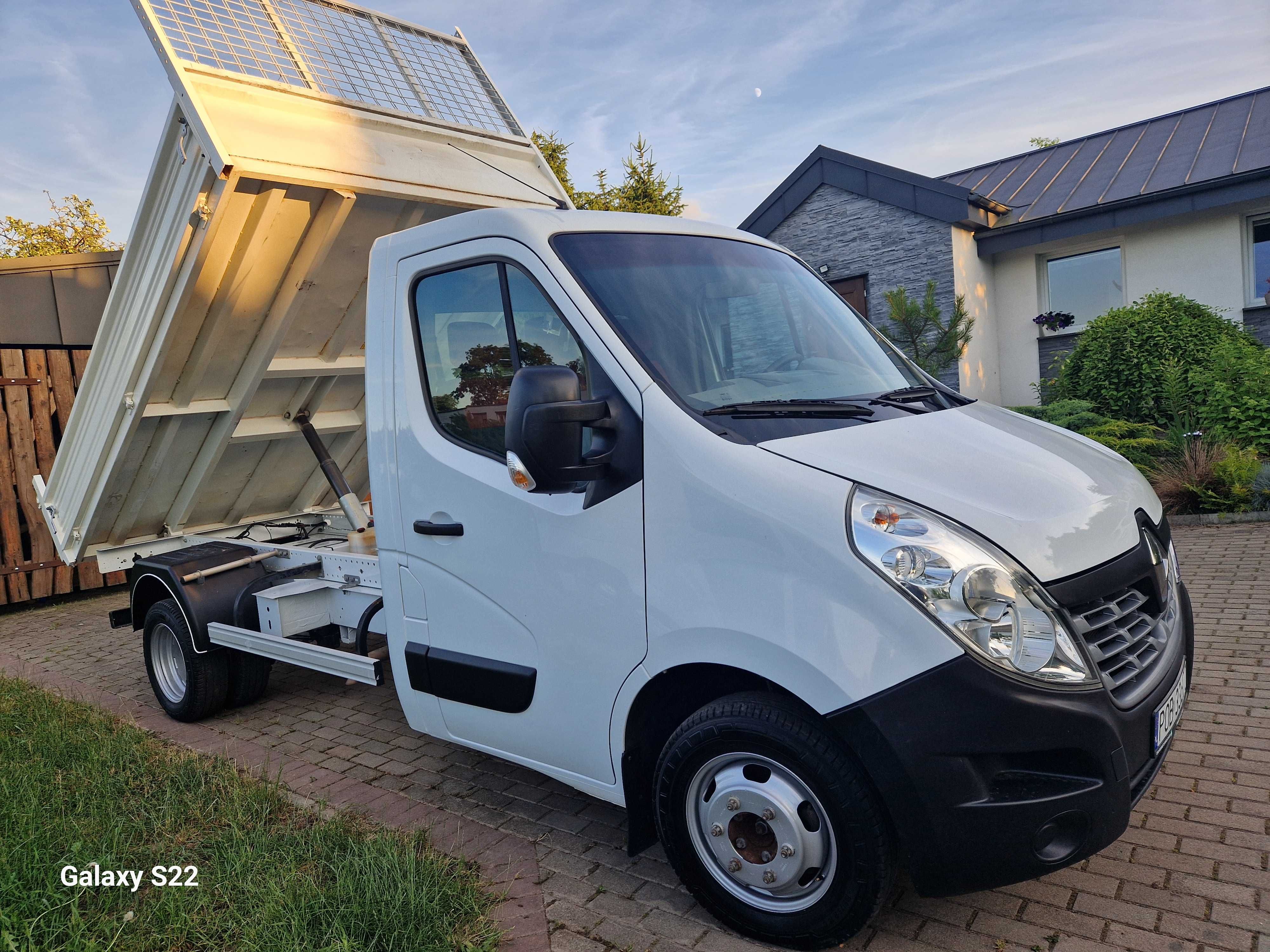Renault master wywrotka kiper blizniaki klima