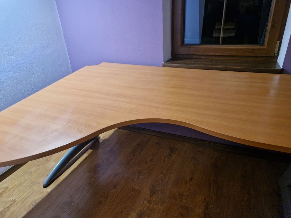 Duże biurko narożne