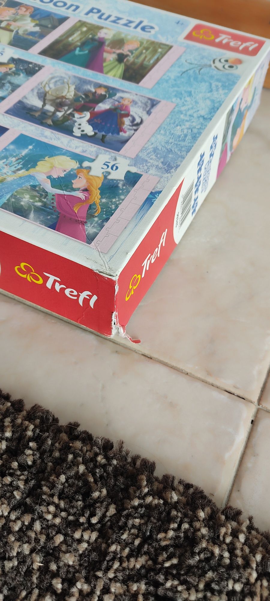 9 Puzzles da Frozen - 348 peças