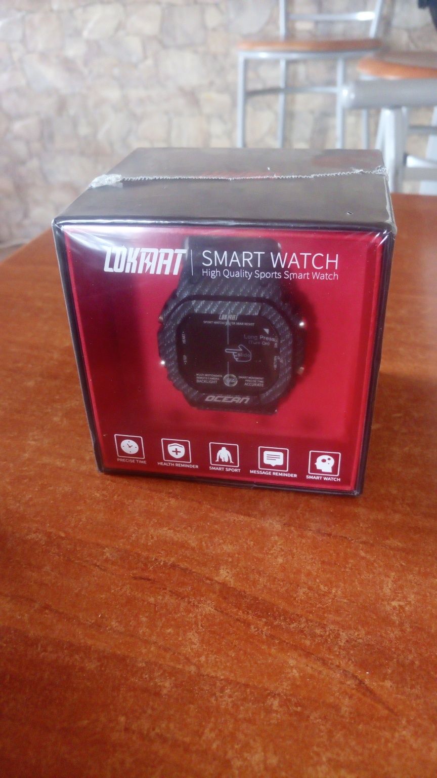 Smart watch militar alta qualidade lokmat ocean