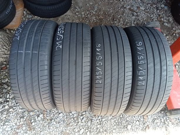 4x Opony Używane 215/55R16 Letnie Michelin