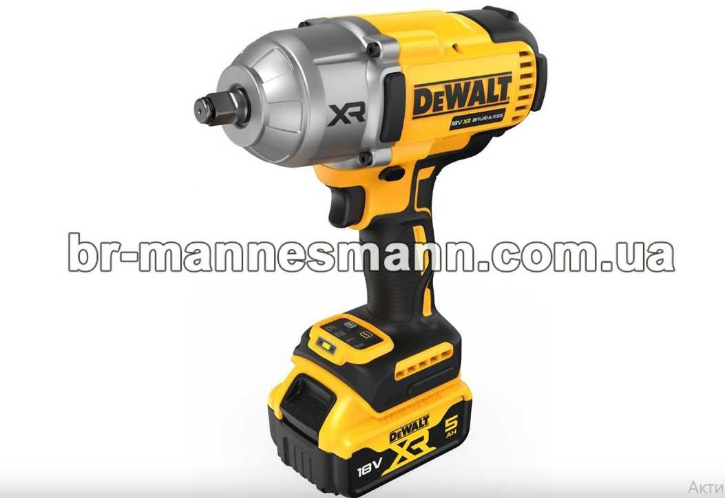 КЛЮЧ ГАЙКОВЕРТ  Акумуляторний  DEWALT DCF900P2T 1/2" 1355NM 2200 УД ХВ
