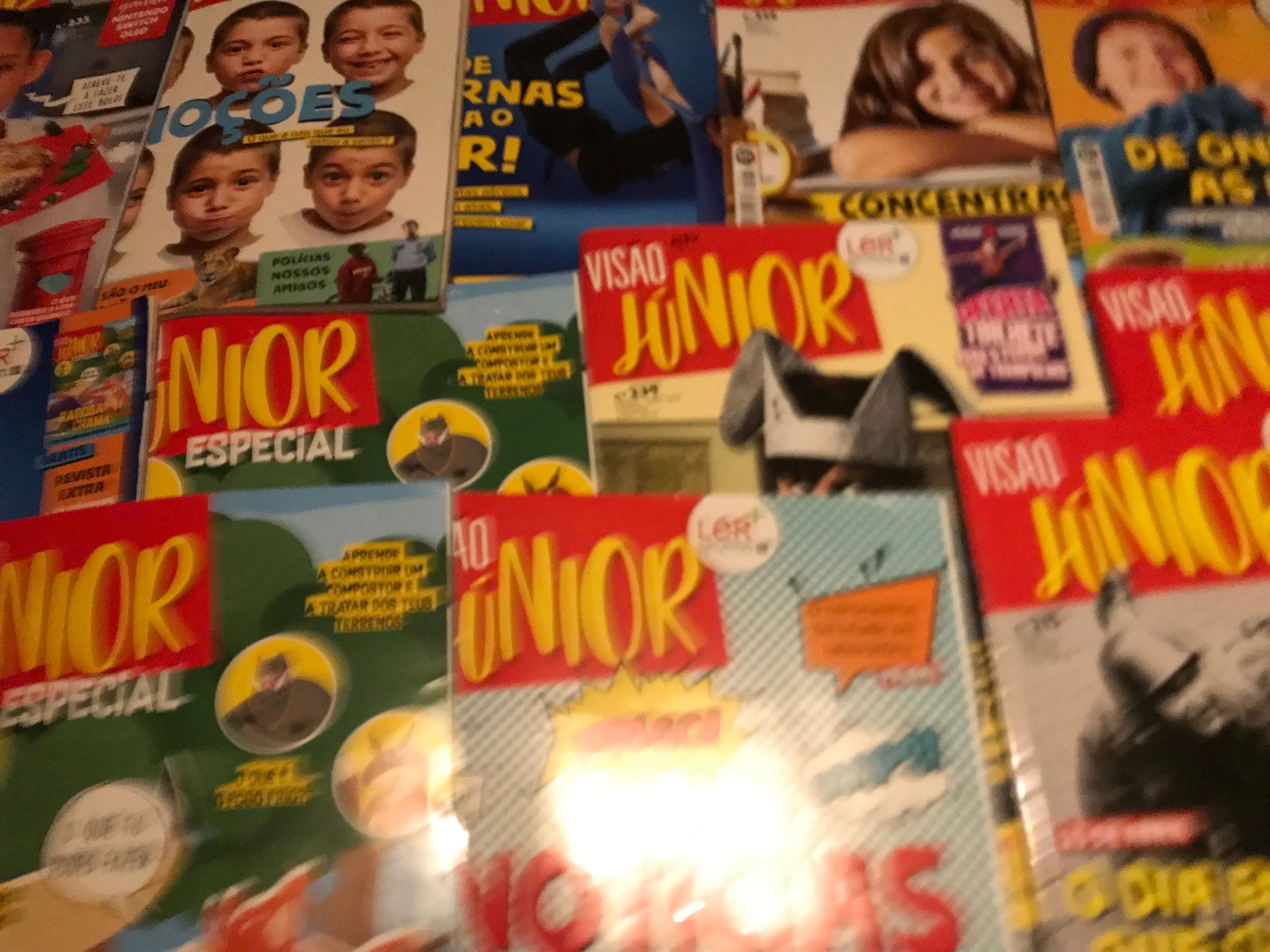 Visão Júnior 15 revistas como novas 1 euro cada. 10 euros por todas