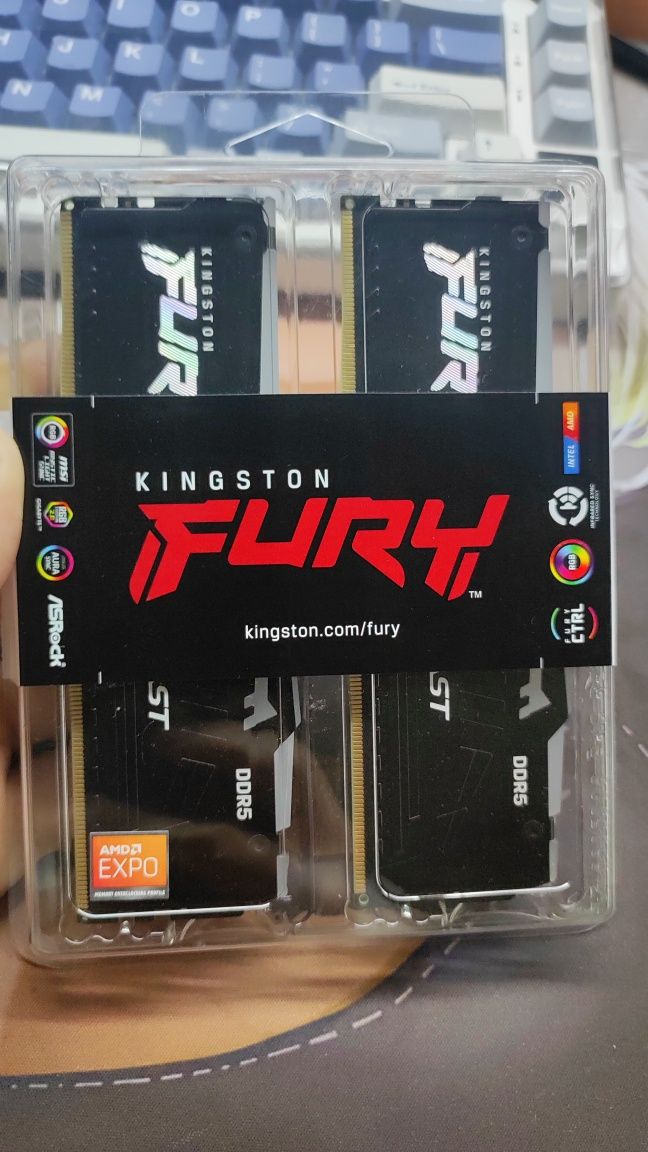 Kingston Fury DDR5 16x2 (32gb) 6000mhz