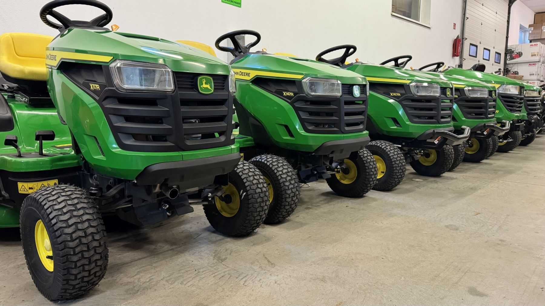 Twój nowy John Deere jest w Trak-Tom traktorek kosiarka X117R