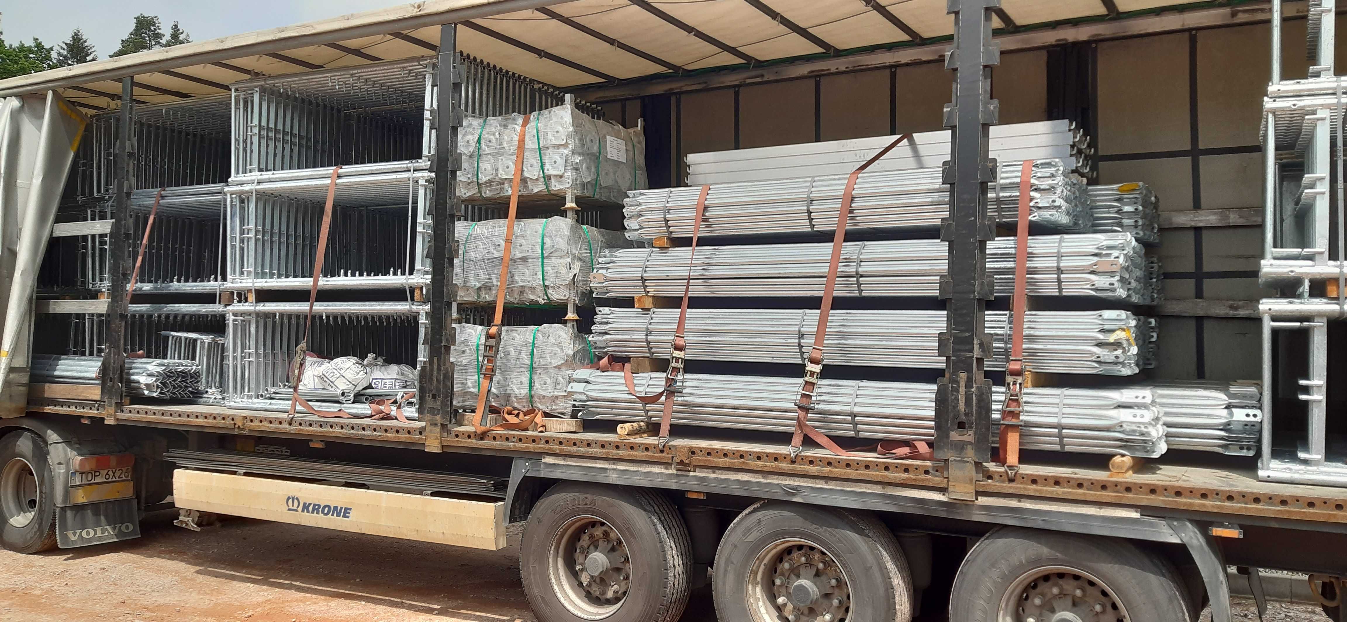 Rusztowanie Plettac 290 m2 nowe tanio