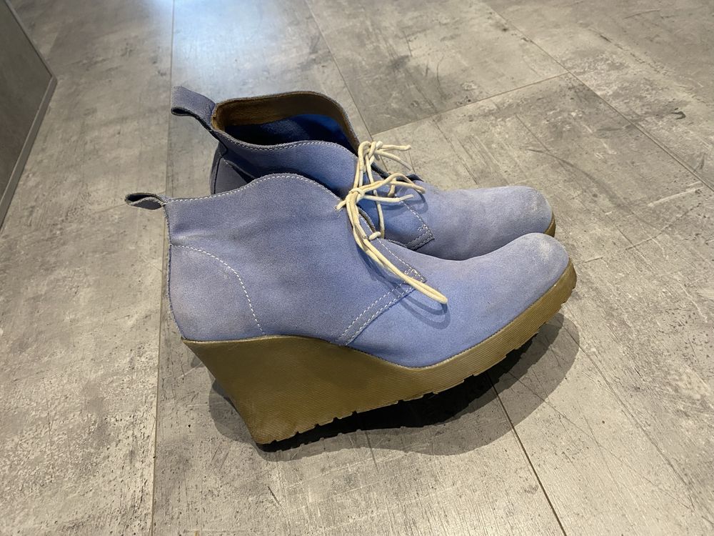 Skorzane botki Dr. Martens rozmiar 41