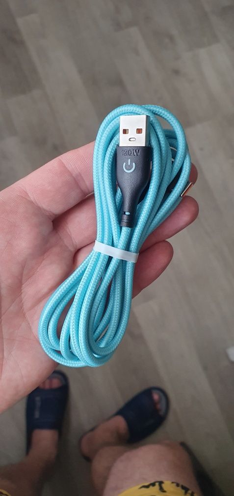 Кабель USB - tape C. 2метра. НОВЫЙ!