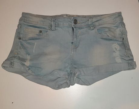 Jeansowe krótkie spodenki/szorty, Terranova, rozmiar S