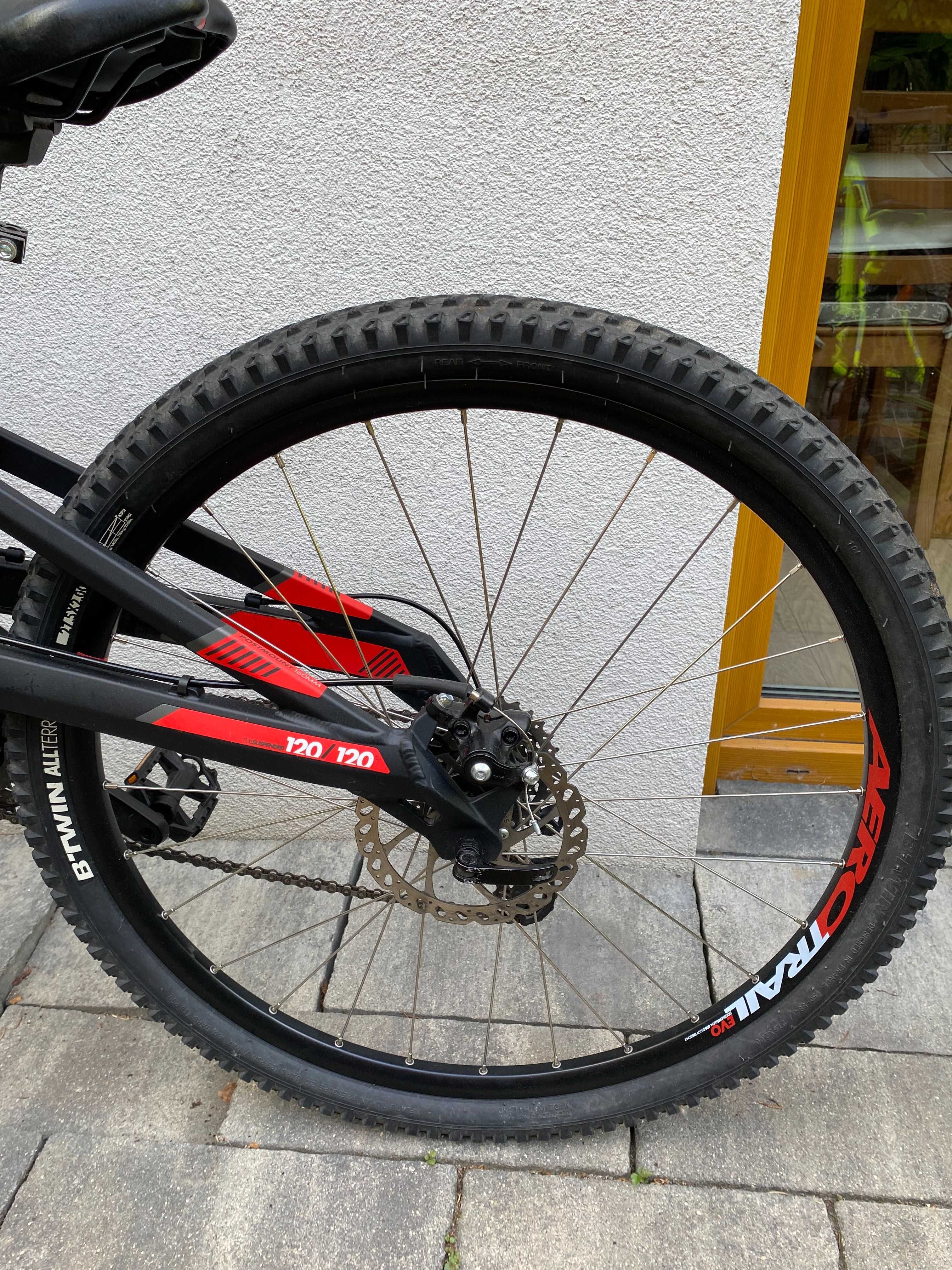 Rower górski MTB B'twin ROCKRIDER 520 S 27,5 ''