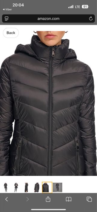 Куртка жіноча Calvin Klein, розмір S, проліт з розміром