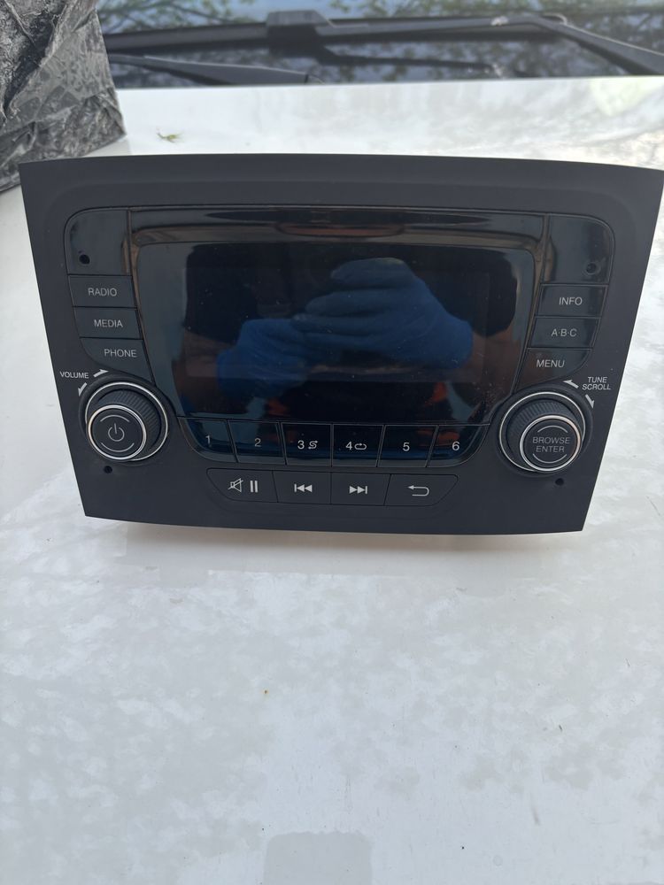 Radio oryginalne fiat doblo 3