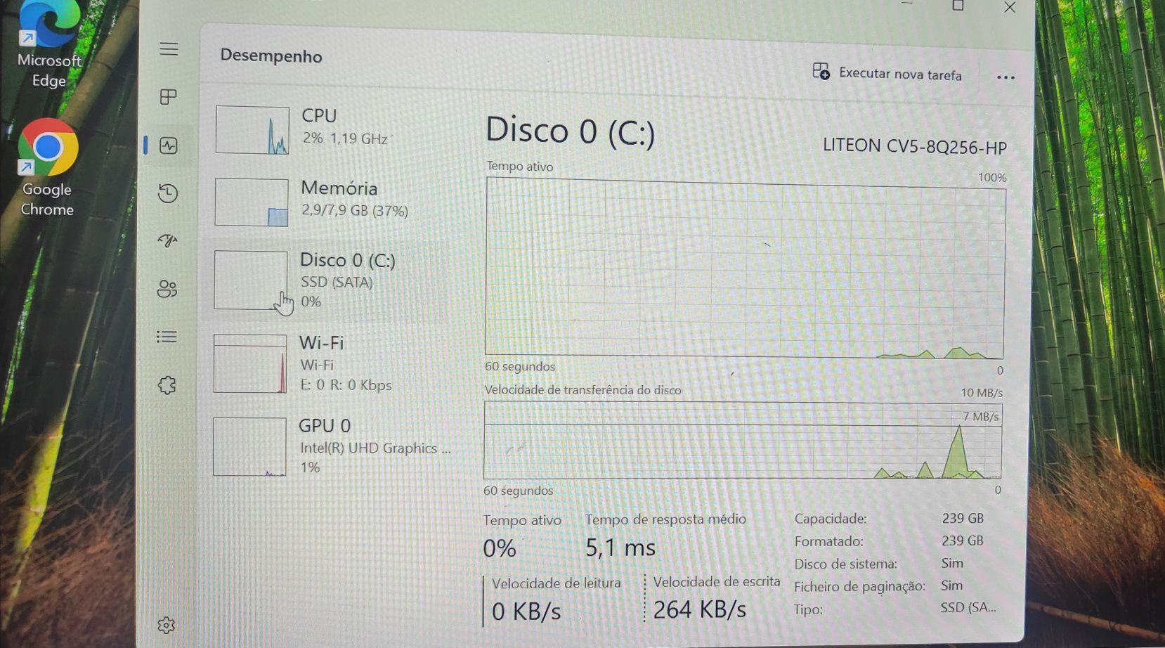 Portátil Acer Swift 14 c/ ecrã Táctil i5 8th 8GB RAM 256GB M2