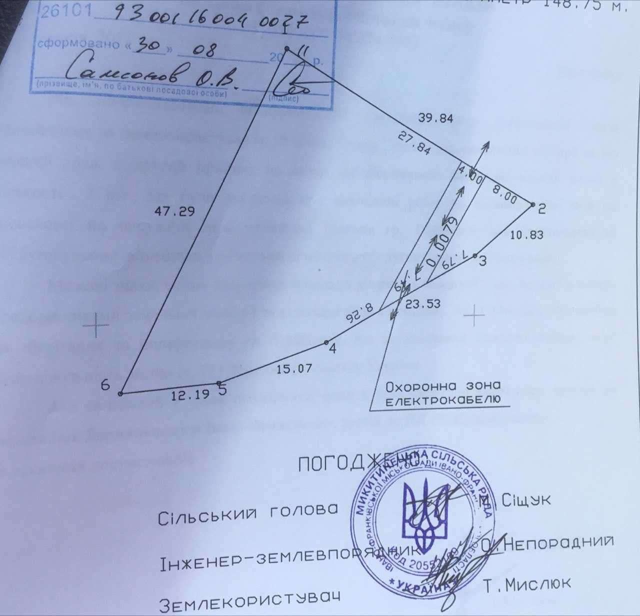 Продаж ділянки комерційного призначення по вул,Юності, Іван-Франківськ