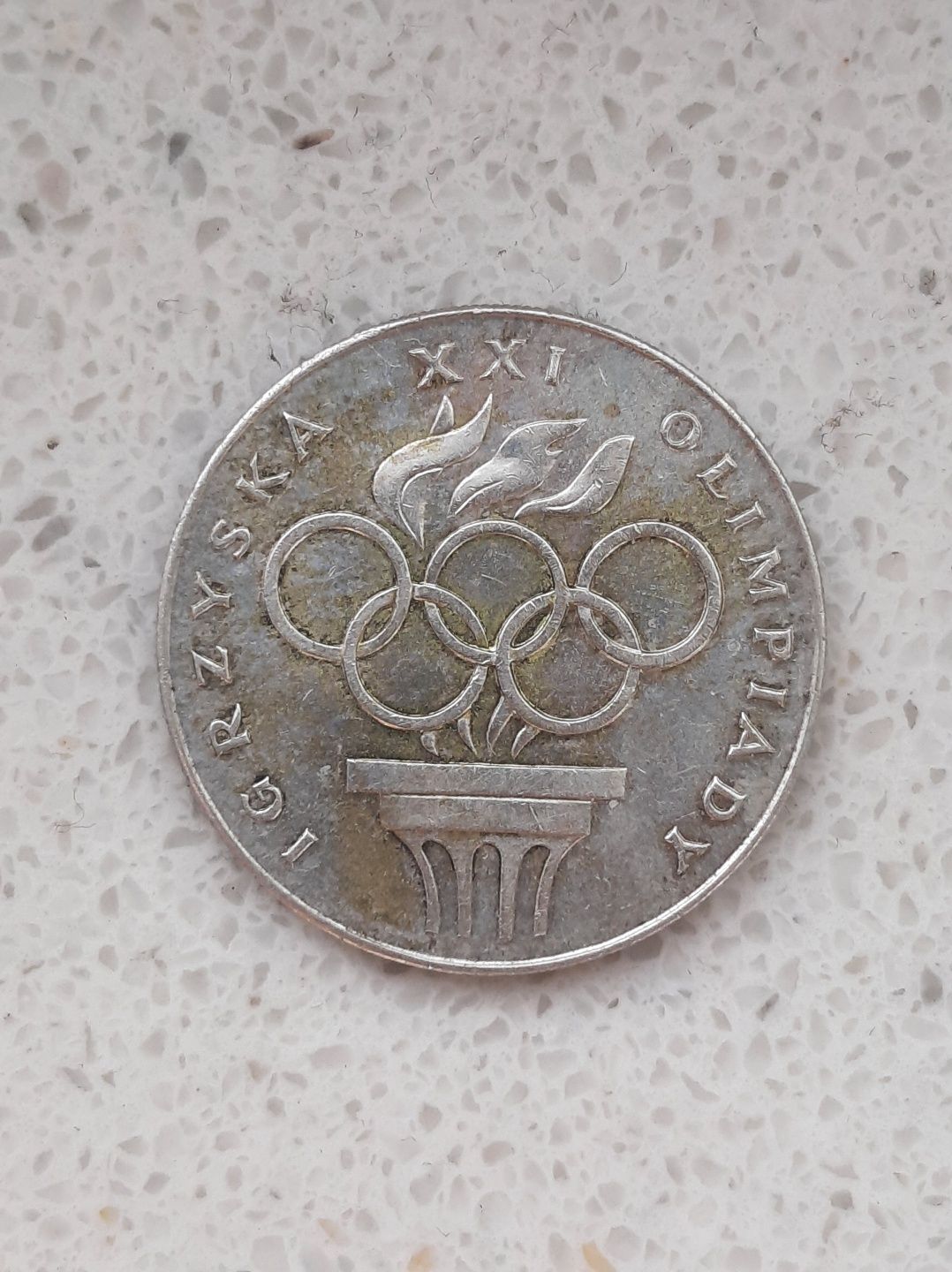 Srebrna moneta 200 zł, 1976 XXI Letnie Igrzyska Olimpijskie Montreal