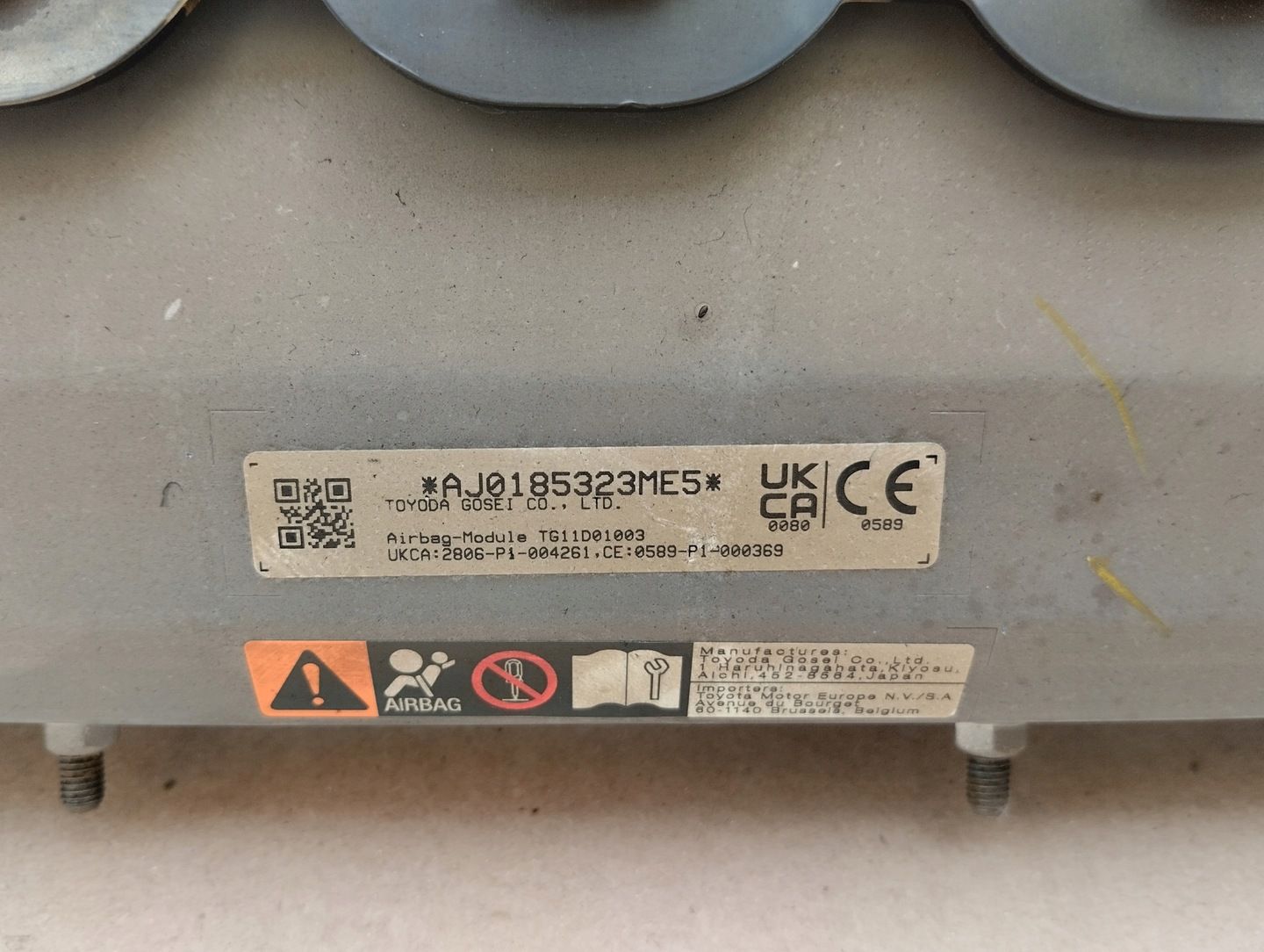 Poduszka Powietrzna Kolanowa Toyota c hr II 24R TG11D01003 UK