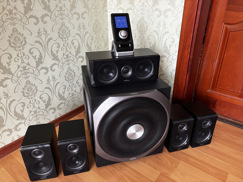 Edifier S550 Аудіо система 5.1, cабвуфер та 5 колонок