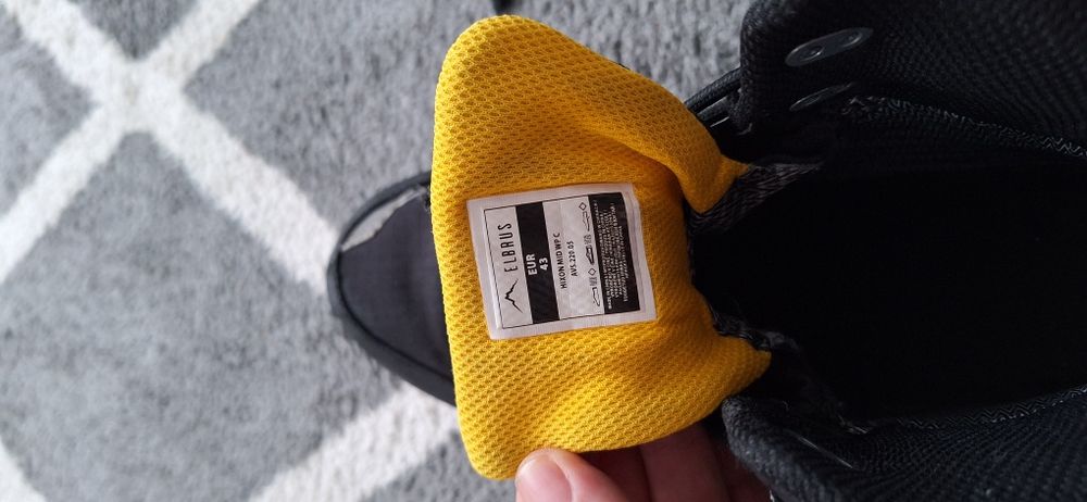 Buty trekking elbrus waterproof meskie