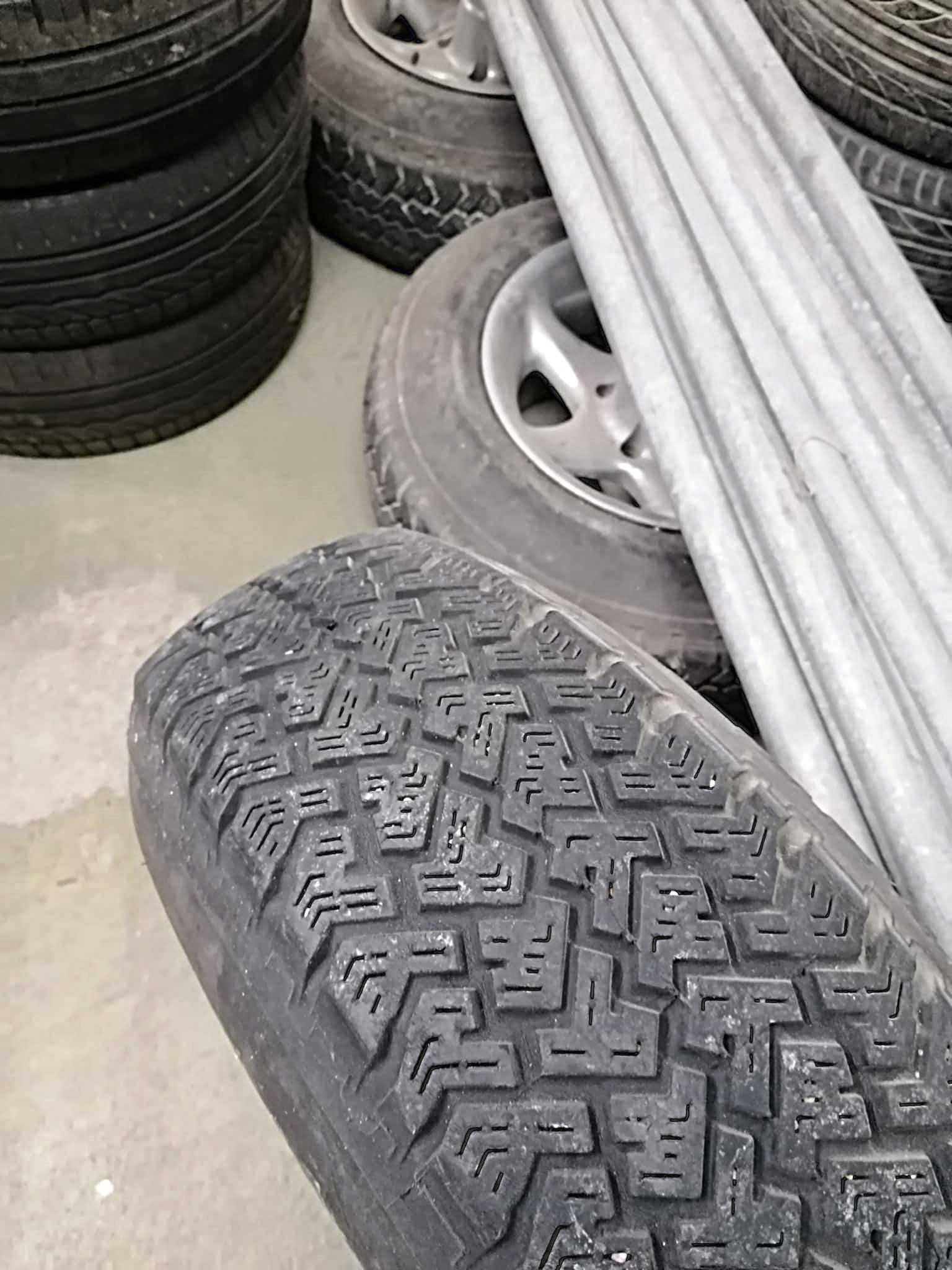 Jantes TSW 15" 5x139,7 Com Pneus usados 205/70/15