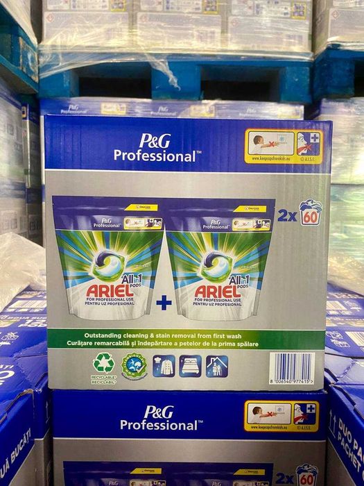 Ariel Pods All in 1 Universal Арієль капсули 2х60 універсальні