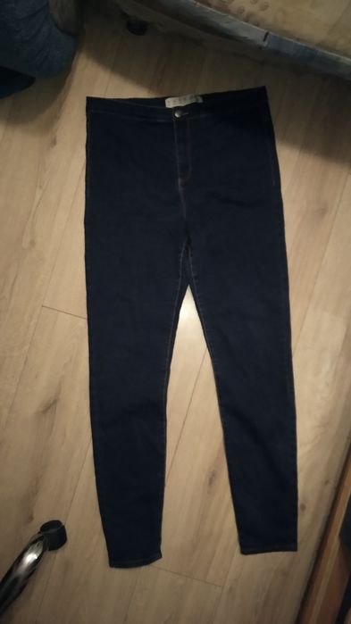 Стейчеві джинси скіні висока посадка Denim Co