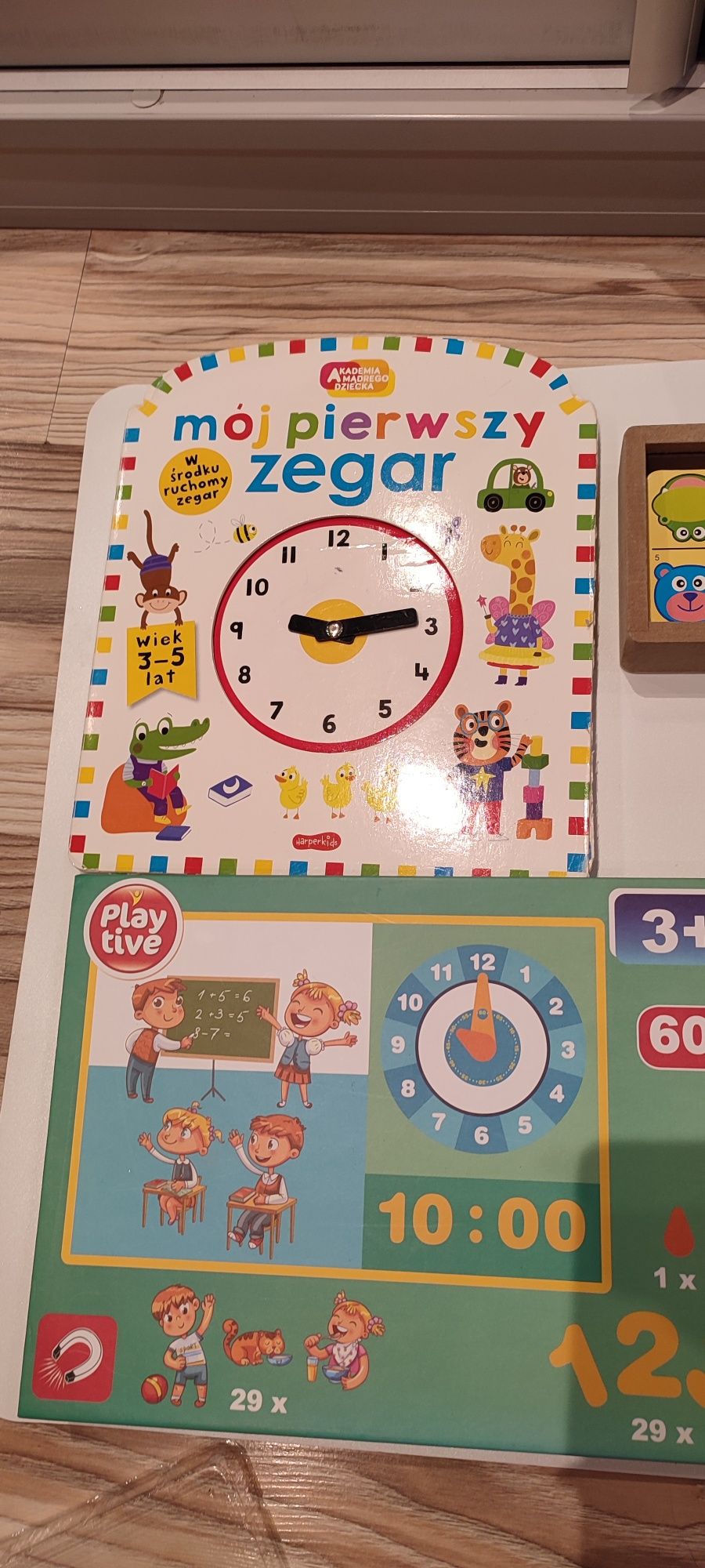 Zestaw gier i puzzli edukacyjnych+ ksiazka