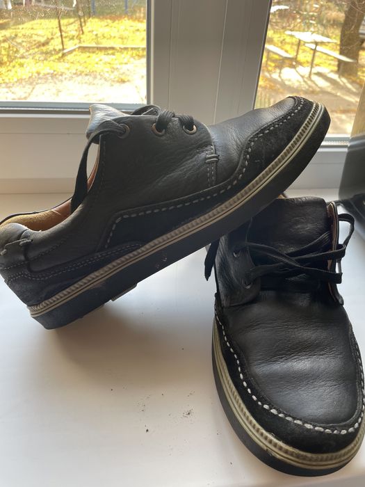 Кожаные туфли ecco