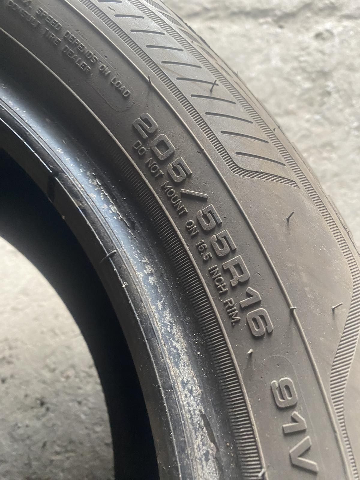 205.55.16 GoodYear 2шт БУ склад шины резина всесезон 55 R16 Шиномонтаж