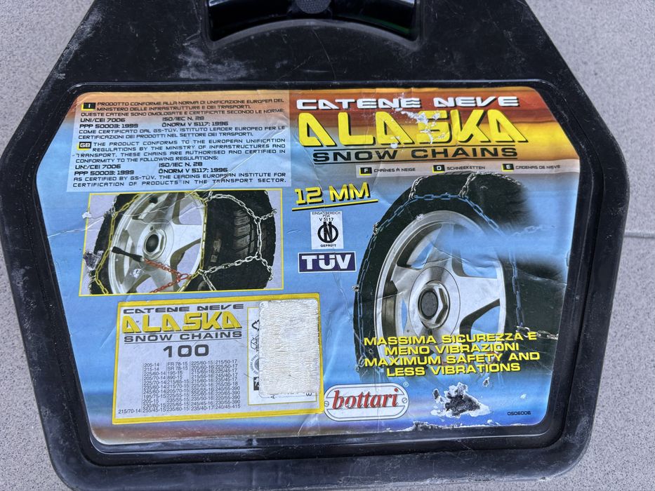 Łańcuchy śniegowe Alaska 100 R14 R15 R16 R17