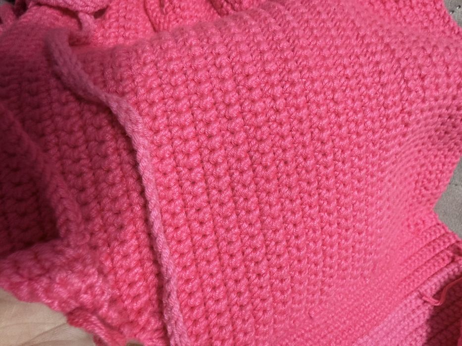 Віддам недов'язаний топ під розпуск + моток поліестерового шнура