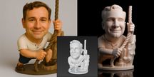 Spersonalizowana figurka 3D | Unikalny prezent | Wizualizacja gratis