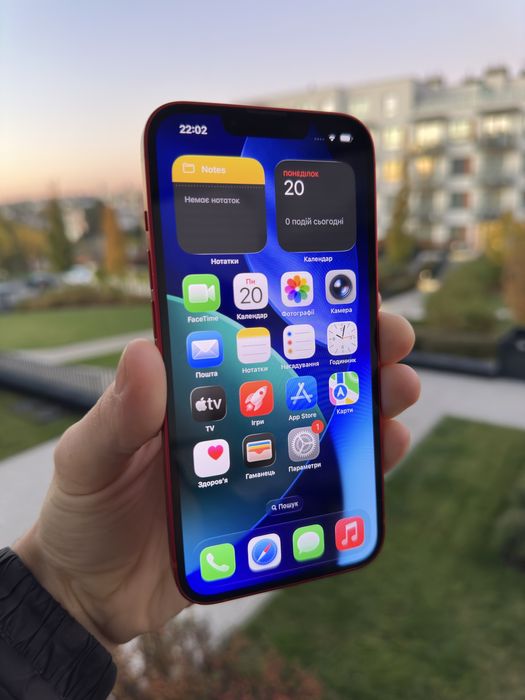 Apple IPhone Айфон 13 128ГБ Червоний, Неверлок, Оригінал
