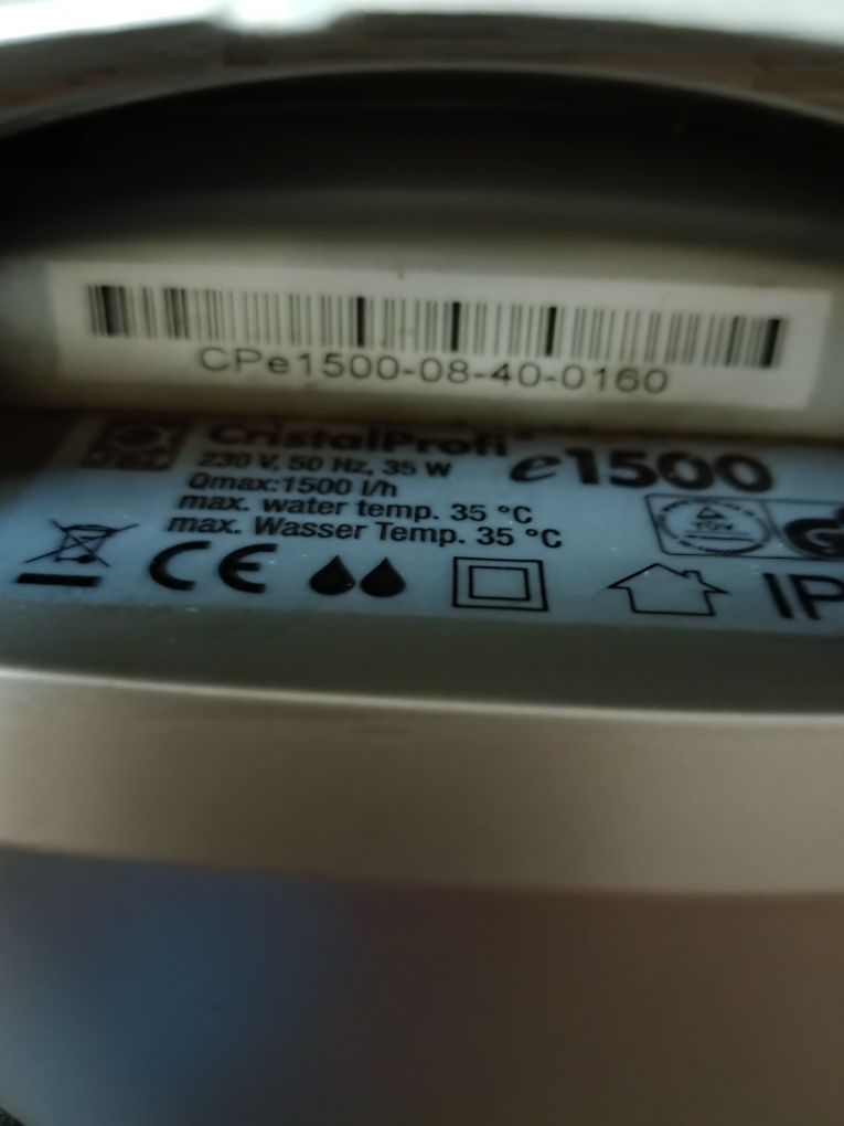 Filtro de aquário JBL E1500