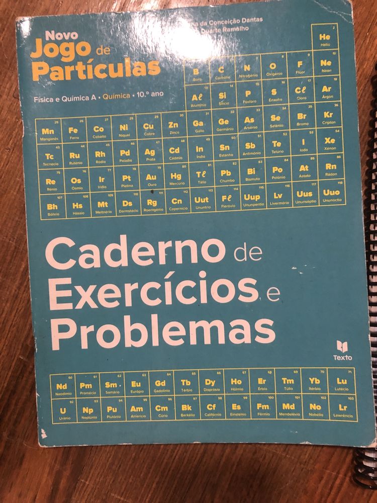 Manual e caderno de atividades fisica e quimica 10ano