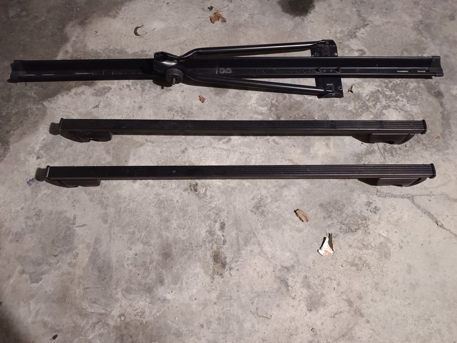 Barras tejadilho c/ suporte para 1 bicicleta