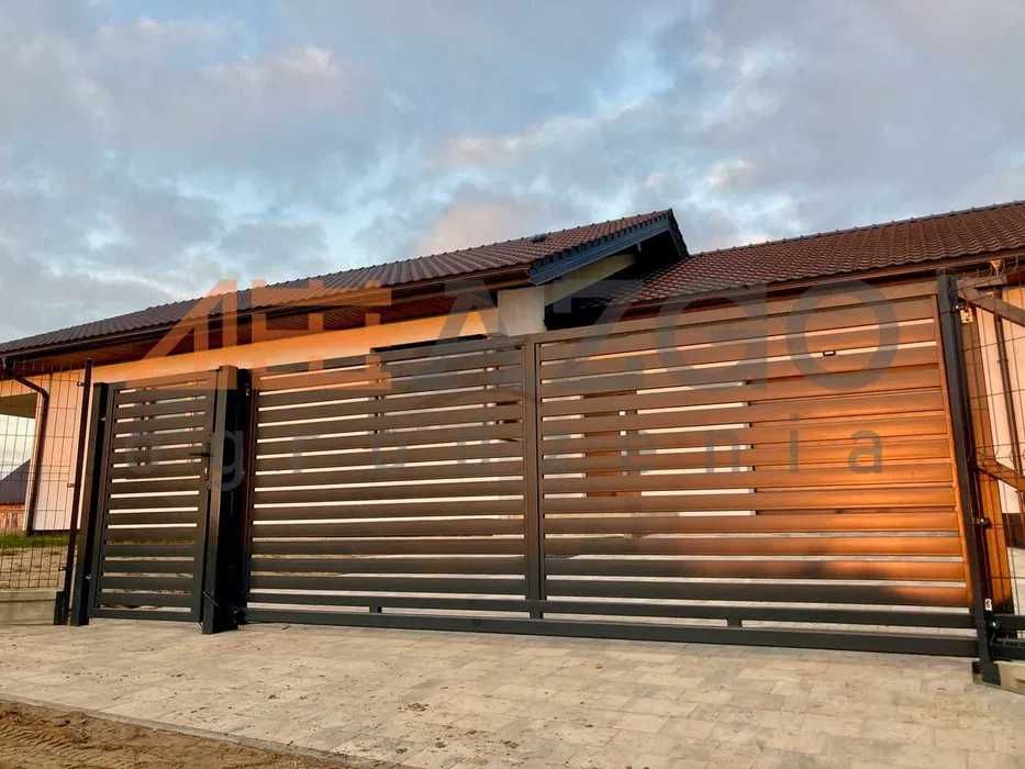 Najtańsza brama suwana przesuwna przesuwana 4m 4,5m 5m 5,5m 6m