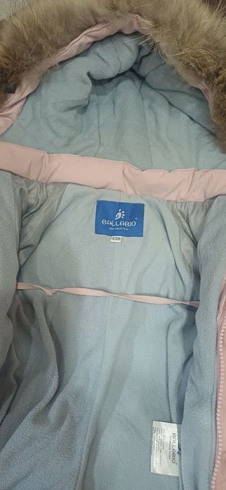 Зимовий комбінезон для дівчинки 62