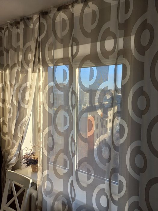 Тюль-штора прозора 2 шт.