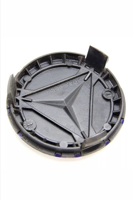 Tampão central Mercedes azul NOVO