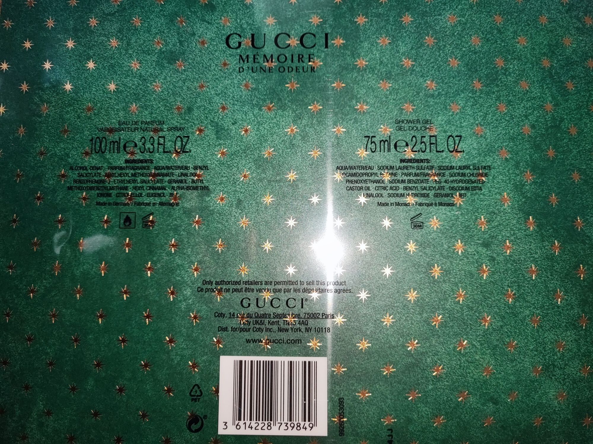 Gucci Memoire d'une odeur 100 ml