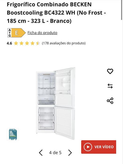 Frigorifico Becken na garantia