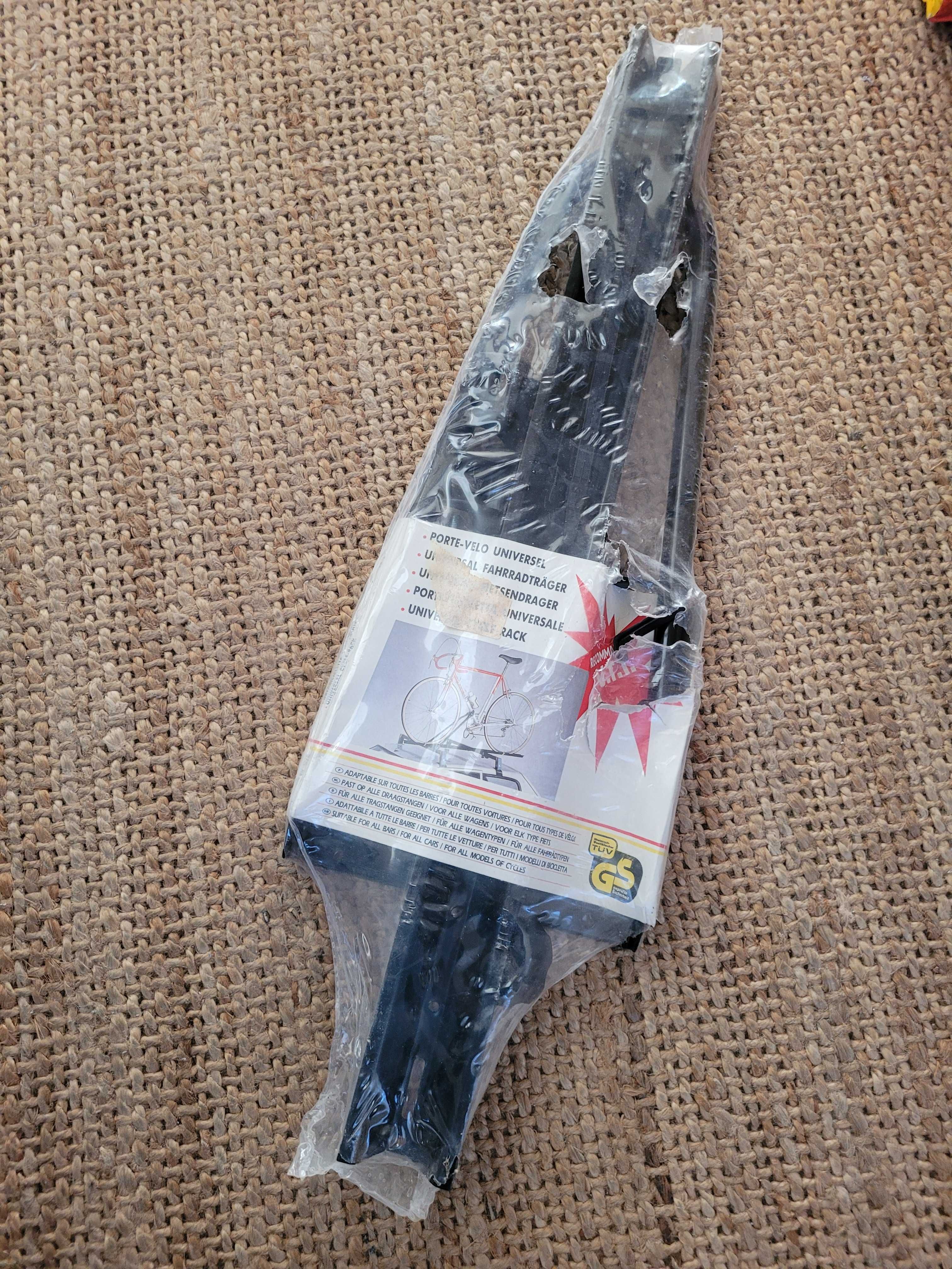 Bicicleta e suporte para tejadilho novos
