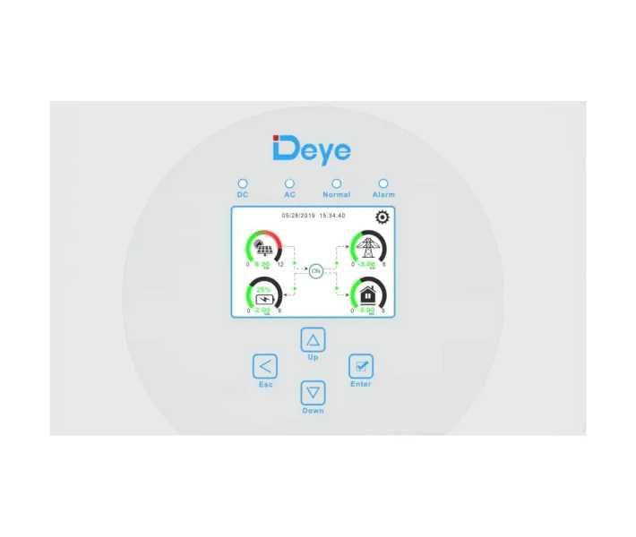 Гібридний інвертор Deye | 1-фазний та 3-фазний | Потужність 6–20 кВт