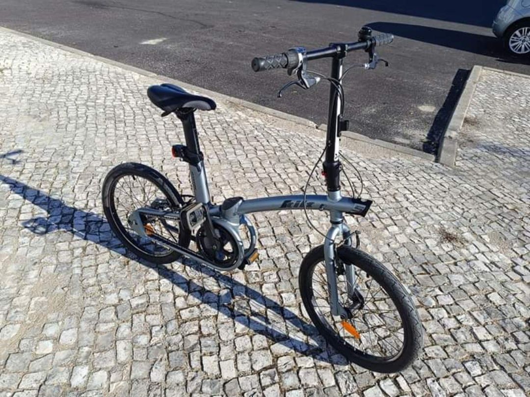 bicicleta dobravel btwin tilt 700