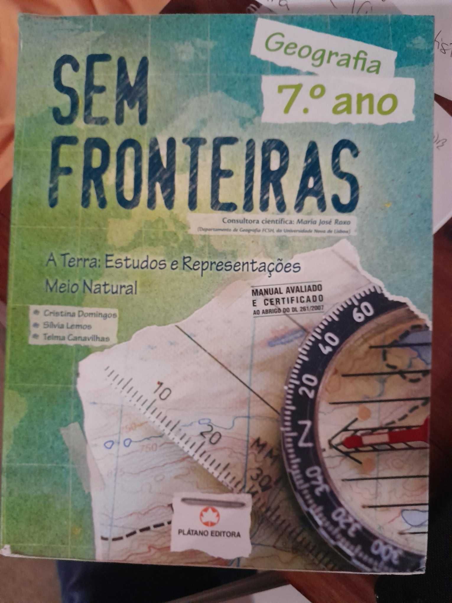 Manual Escolar Geografia 7ºano Sem Fronteiras