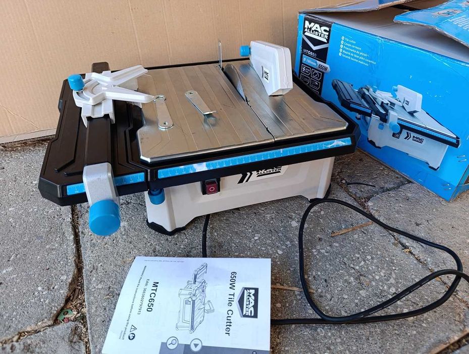 Piła do płytek Macallister MTC650 stołowa elektryczna na mokro 650W