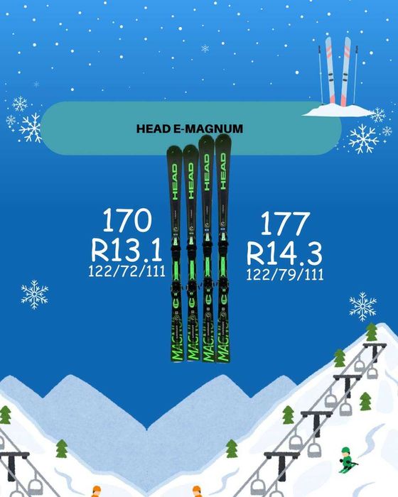 лижі HEAD Supershape e-Magnum 2024