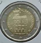 2€ Moeda  Normal  S. Marino